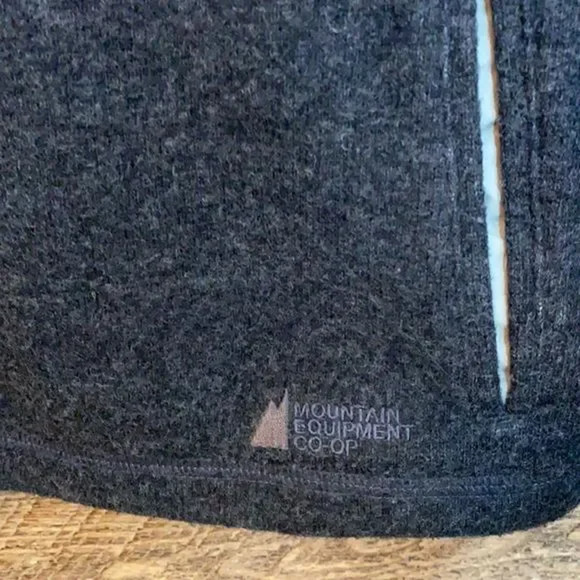 Men’s Mountain Equipment Co-op Wool blend jacket gray/black size XL - Picture 6 of 6